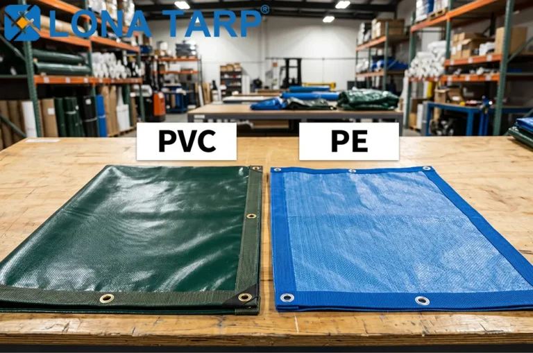 PVC Tarpaulin vs PE Tarpaulin: A Straightforward Guide for Commercial Buyers