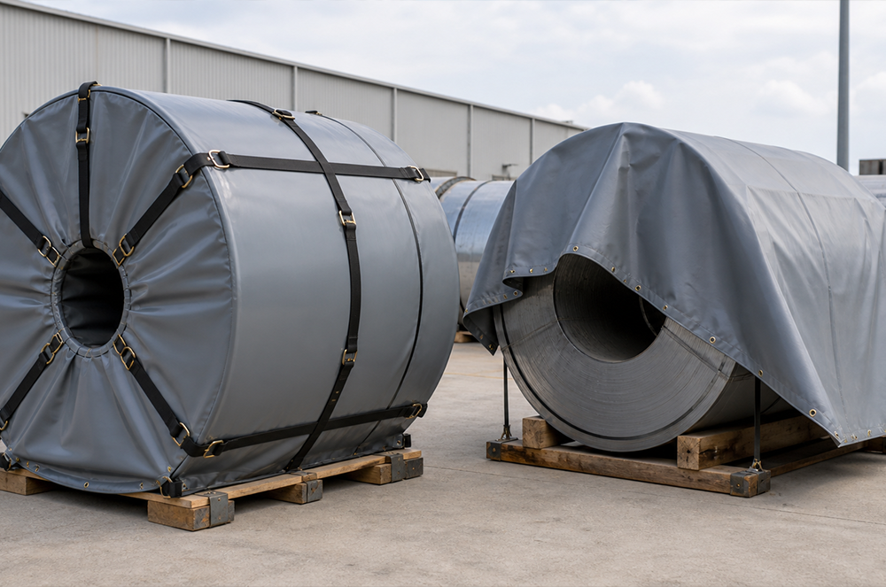 Differences Between Steel Coil Tarp Bags and Standard Coil Covers