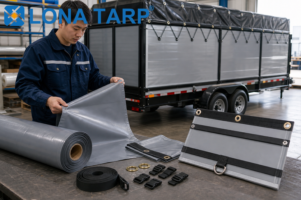 How to Attach Tarp to Cargo Trailer