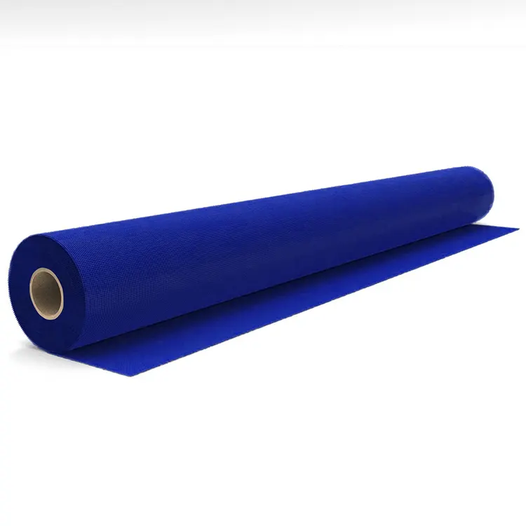 Navy blue pvc mesh cloth rolls