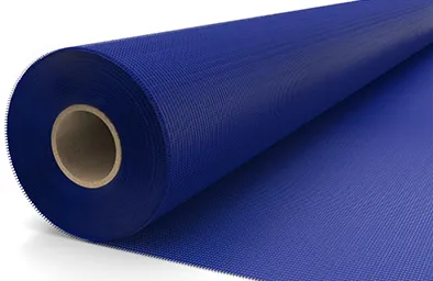 Navy blue pvc mesh cloth