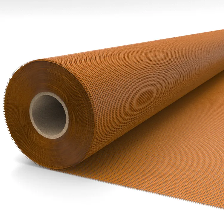 Orange Mesh Tarp