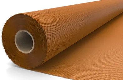 Orange Mesh Tarpaulin