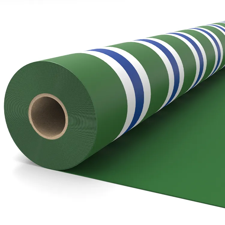 PVC Coated Stripe Tarpaulin