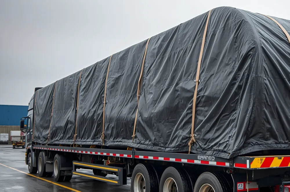 Steel Coil Tarps for Safe Transport1-