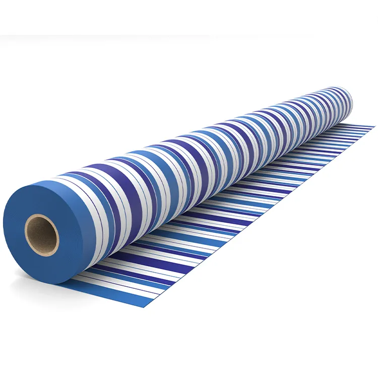 Vinyl Striped Tarp roll