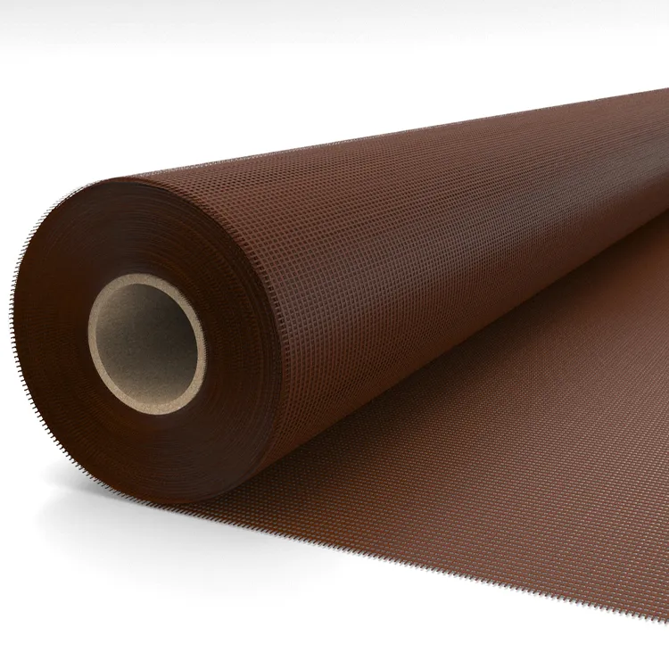 brown mesh tarp