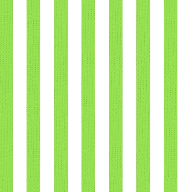 green and white striped
