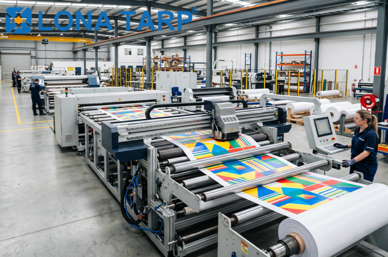 How to Order Custom Printed PVC Tarpaulin for B2B: Roller Printing Guide
