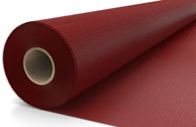 red mesh tarpaulin