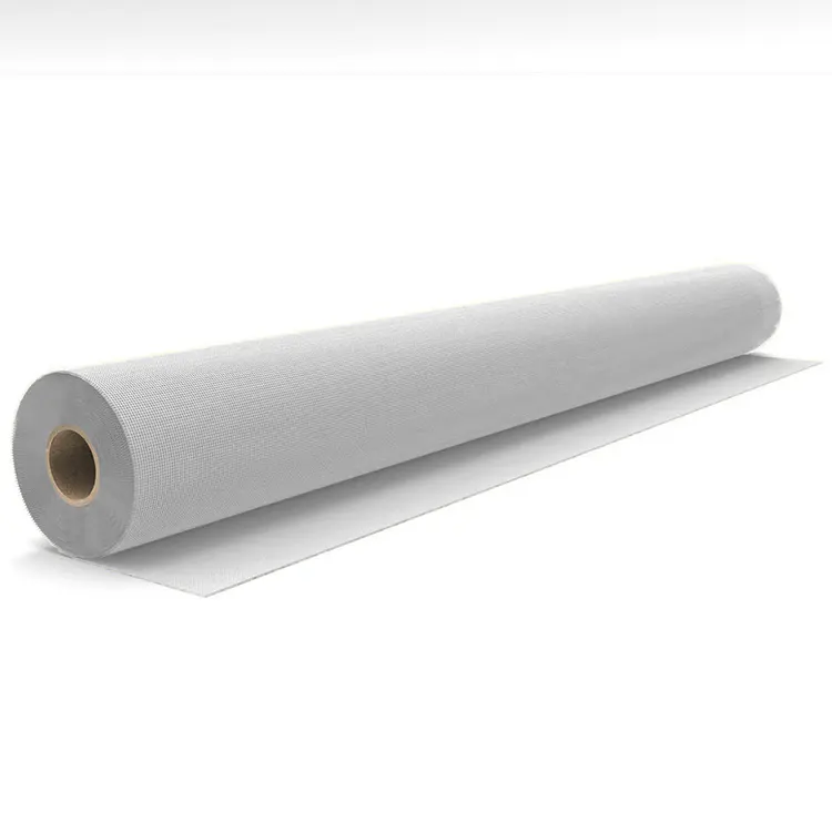 white mesh tarp rolls