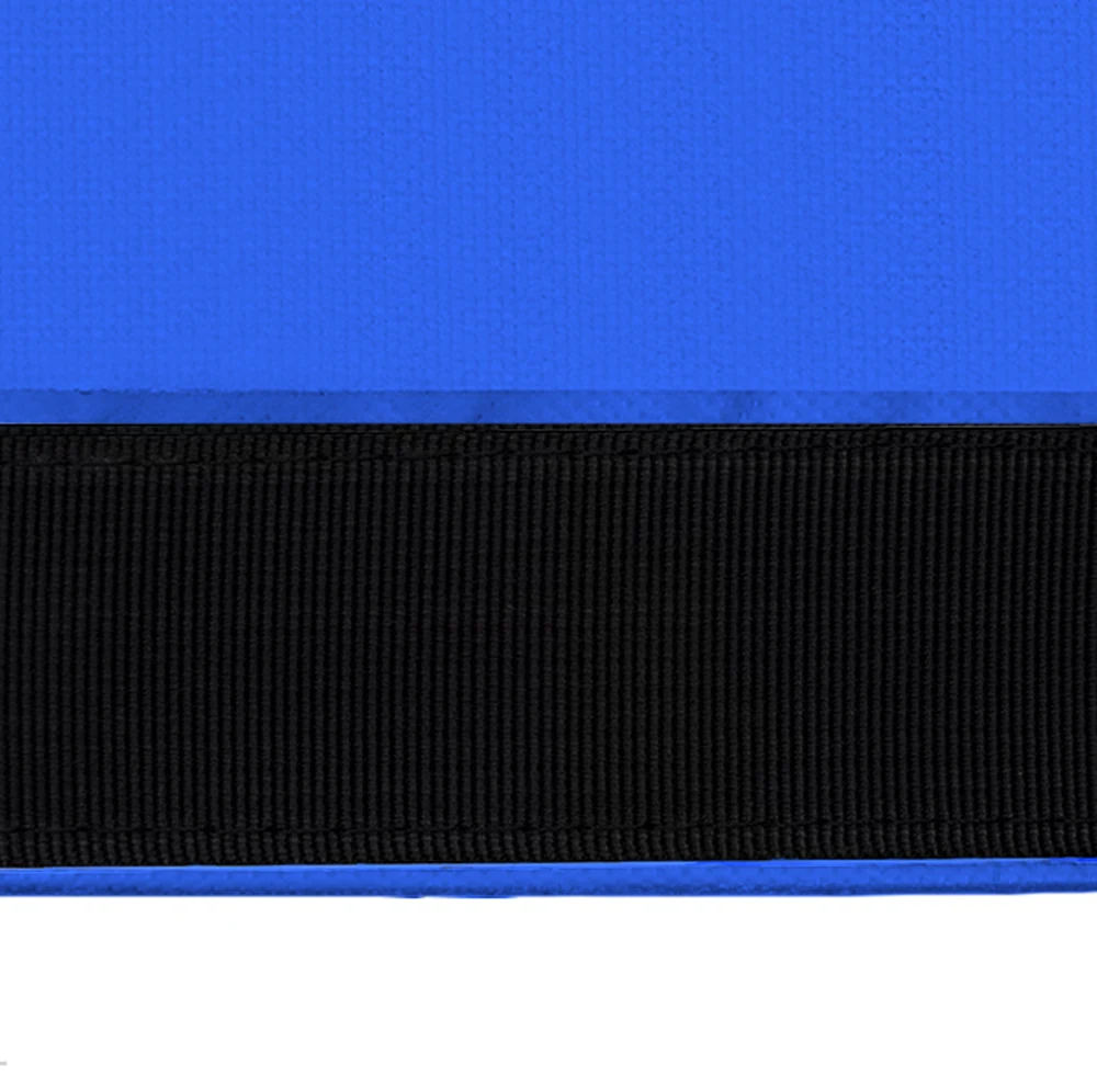 reinforced heavy tarp edge with straps and grommets for equipment cover