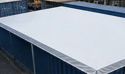 3PVC Roof Panels for Container Storage Areas-