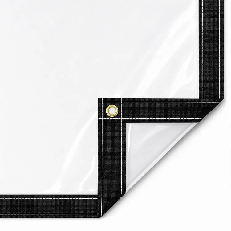 Clear Vinyl Tarp Sewing