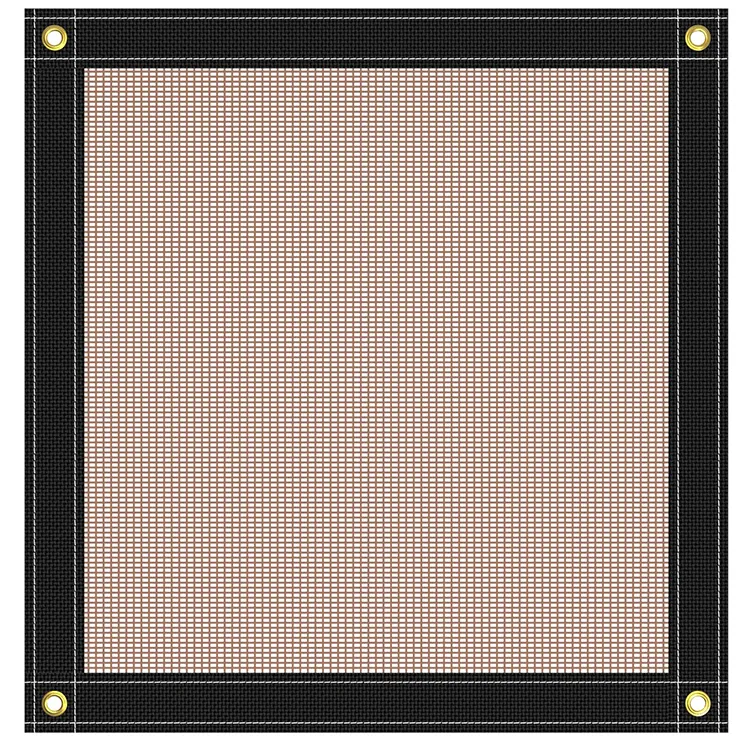 Heavy Duty Mesh Tarp with Webbing