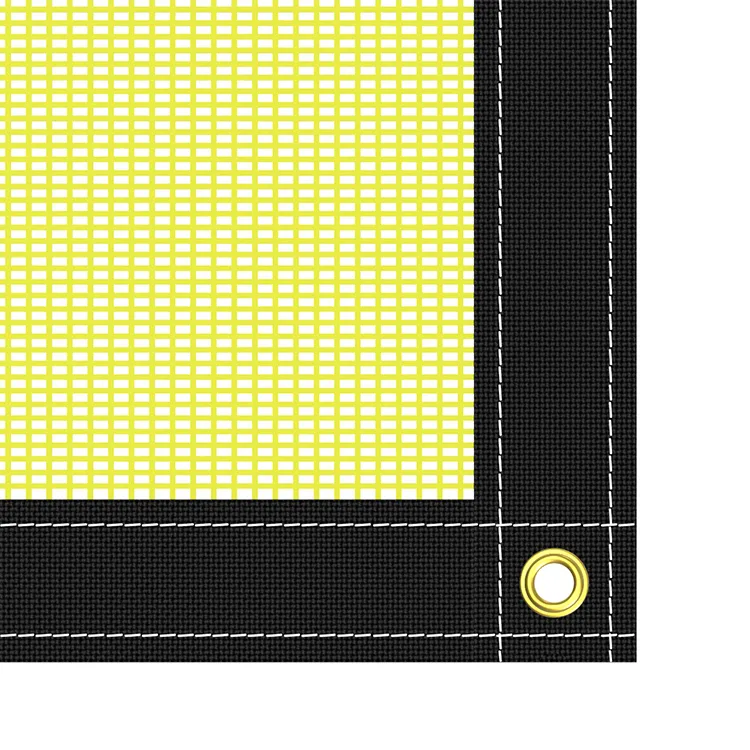 Mesh Tarpaulin with Grommets