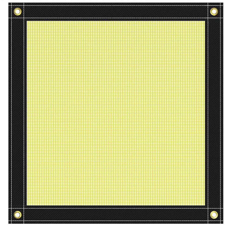 Mesh Tarpaulin with Webbing