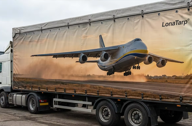 Printable Truck Curtain Sides for Fleet Branding