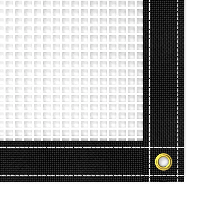 Transparent Shade Net with Grommets