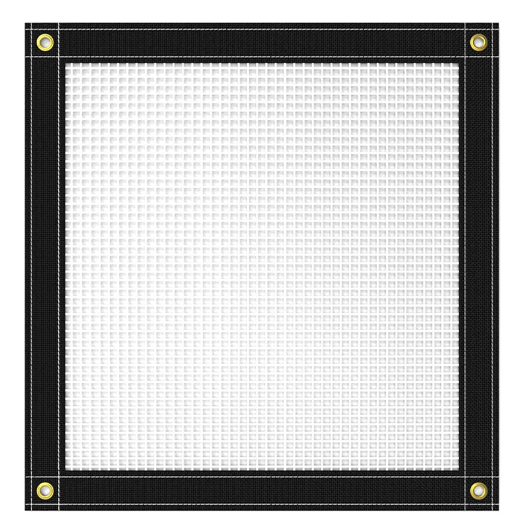 clear mesh tarp