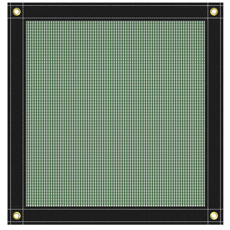 green mesh tarp
