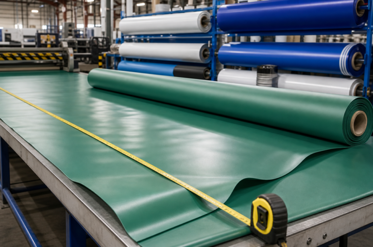 How Roll Width Affects Custom Tarp Cost