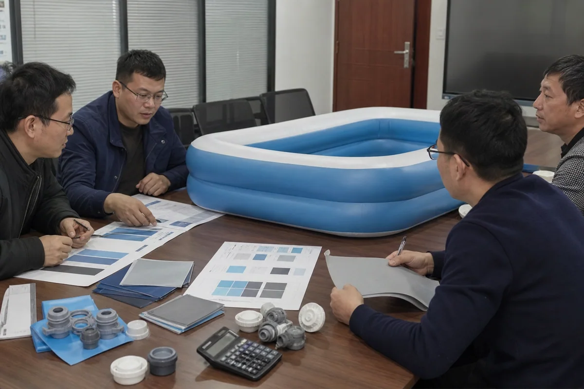 inflatable pool wholesale buyer type and order model review