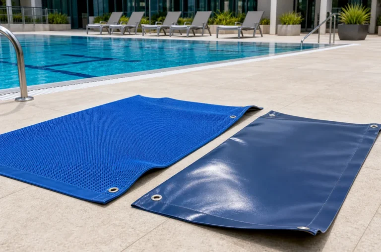 Mesh vs Solid Pool Covers: Selection Guide for Commercial Pool Projects