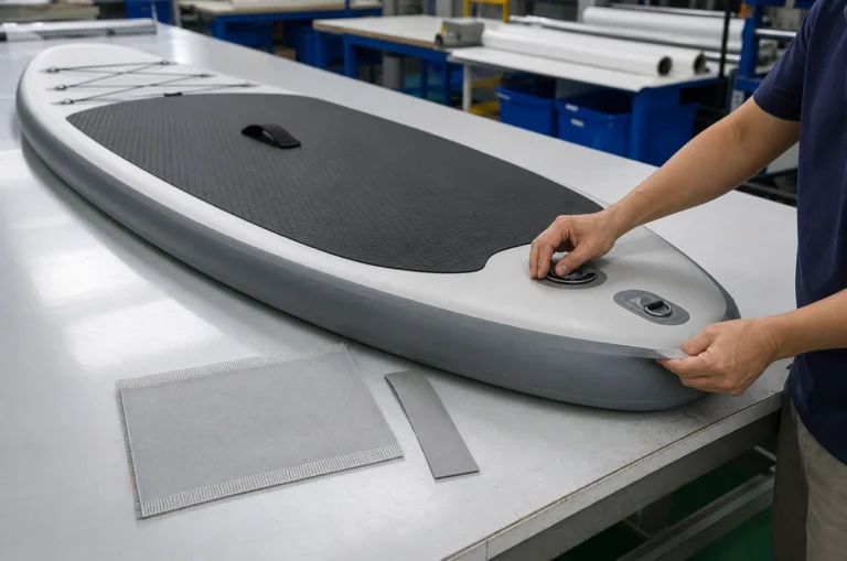What Are Inflatable Paddle Boards Made Of?