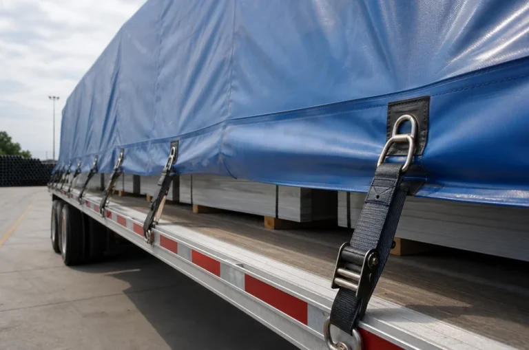 Why Flatbed Tarp Edges Tear？