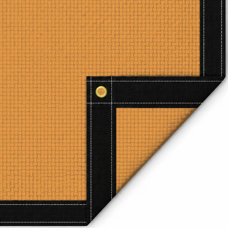 10x10 PE tarp with reinforced edges and grommets for B2B cover orders