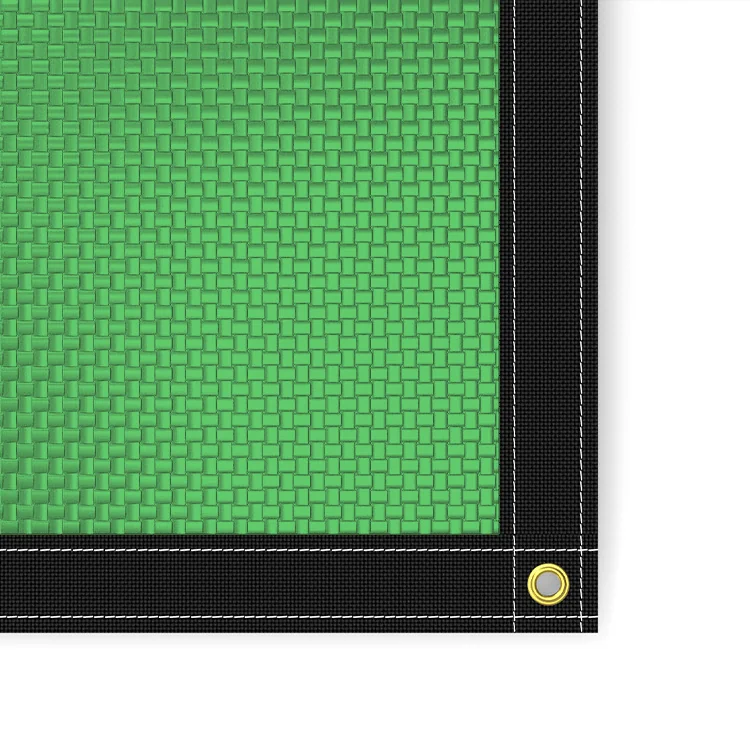 12x16 PE tarp with reinforced edges and grommets for B2B cover orders