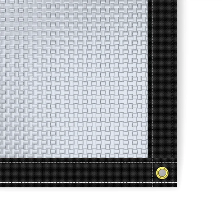 30x40 PE tarp with reinforced edges and grommets for B2B cover orders
