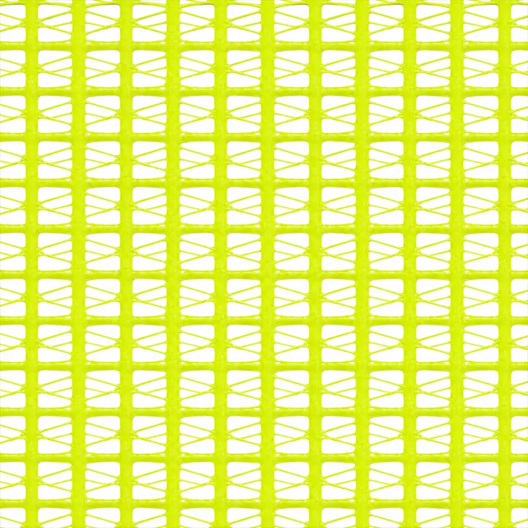 Yellow PVC Coated Polyester Mesh