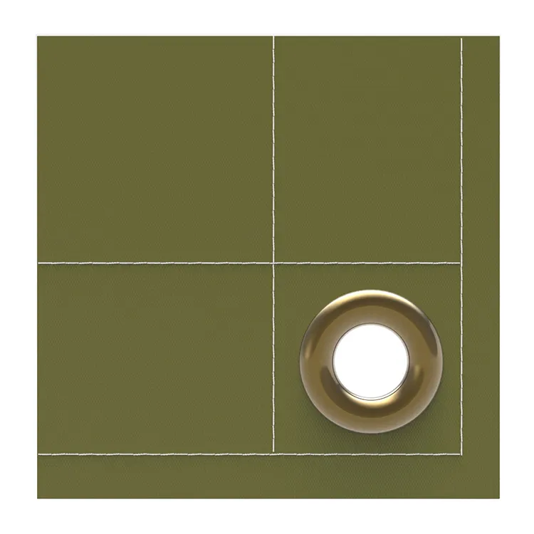 Waterproof PVC Tarpaulin with grommets
