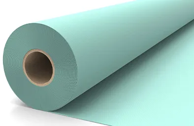 aqua-mint-matte-pvc-coated-fabric-roll-close-up