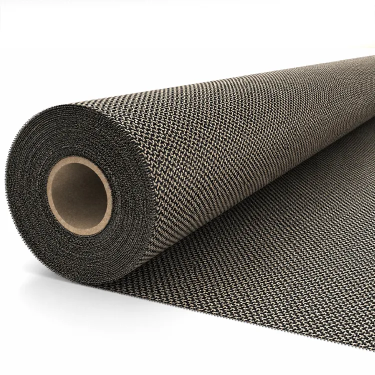 black-bronze-herringbone-textilene-fabric-2×1-550gsm-16oz-close-roll