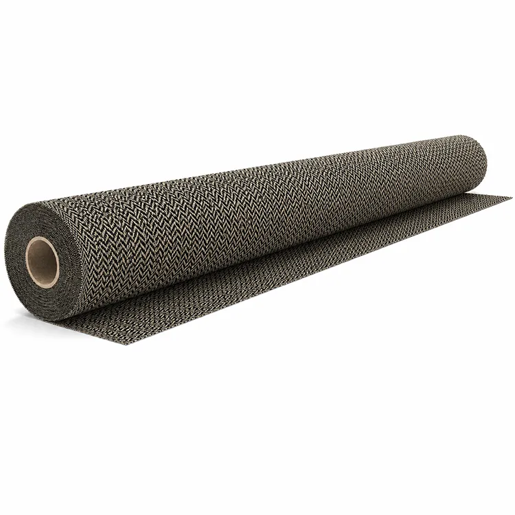 black-bronze-herringbone-textilene-fabric-2×1-550gsm-16oz-wide-roll
