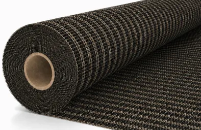 black-bronze-plain-weave-textilene-fabric-detail-close-up