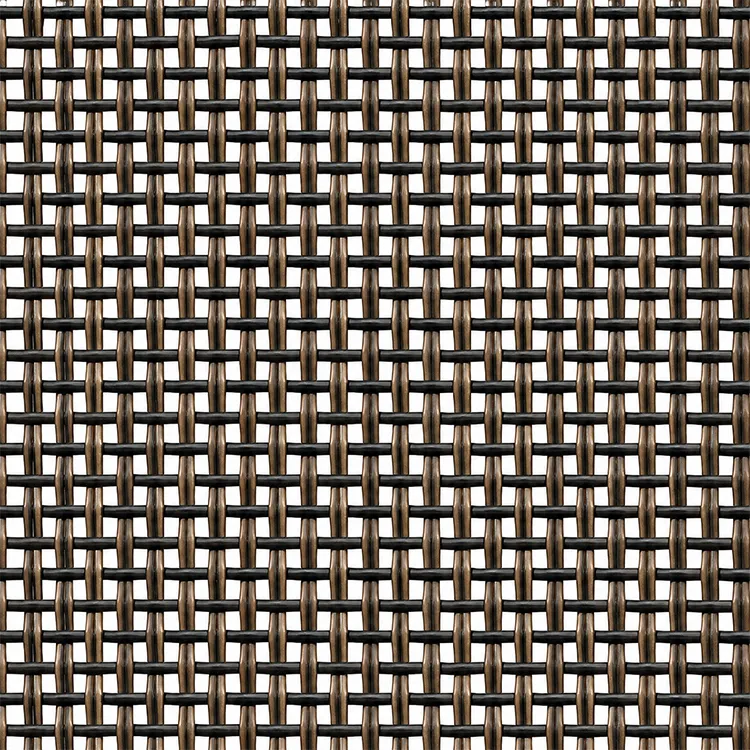black-bronze-plain-weave-textilene-fabric-texture