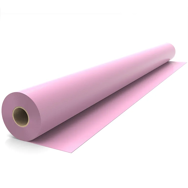 pastel-pink-glossy-pvc-coated-fabric-roll-side-view