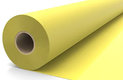 pvc-tarpaulin-material-glossy-yellow-closeup