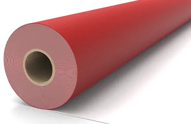 pvc-tarpaulin-material-two-tone-red-white-closeup