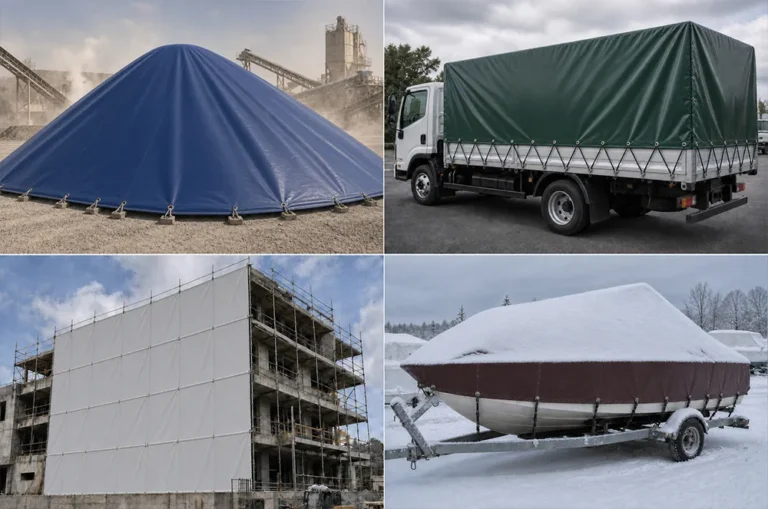 PVC Tarpaulin Weight & Thickness: GSM, Oz & Mil Guide