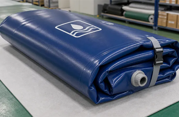 pvc-water-pillow-tank-finished-sample-logo