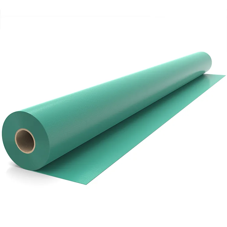 teal-green-glossy-pvc-coated-fabric-roll-side-view