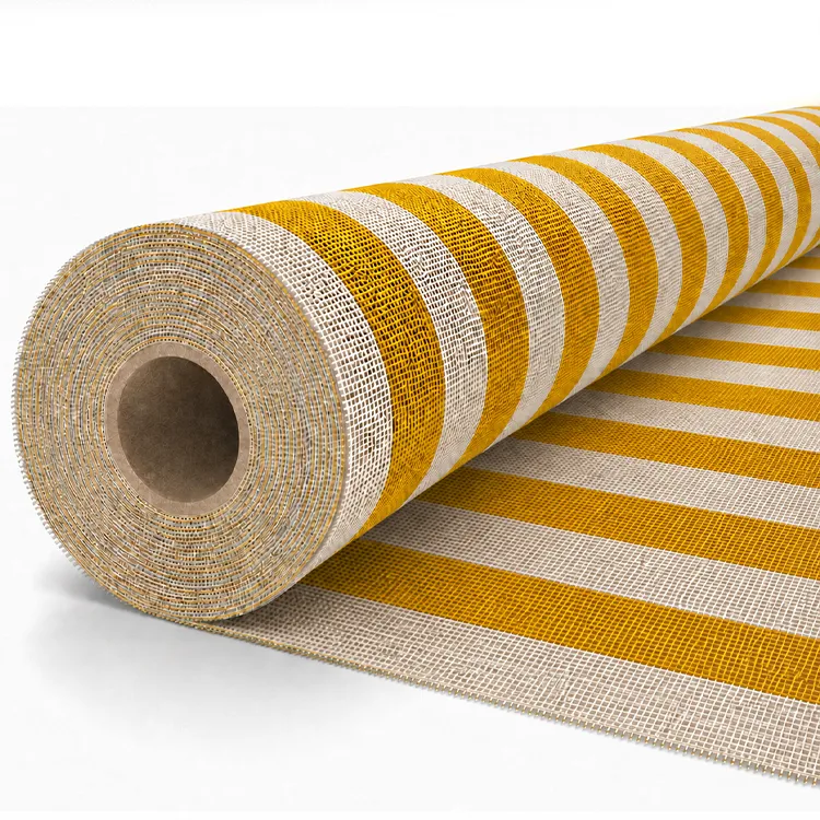 yellow-ivory-stripe-textilene-fabric-close-roll