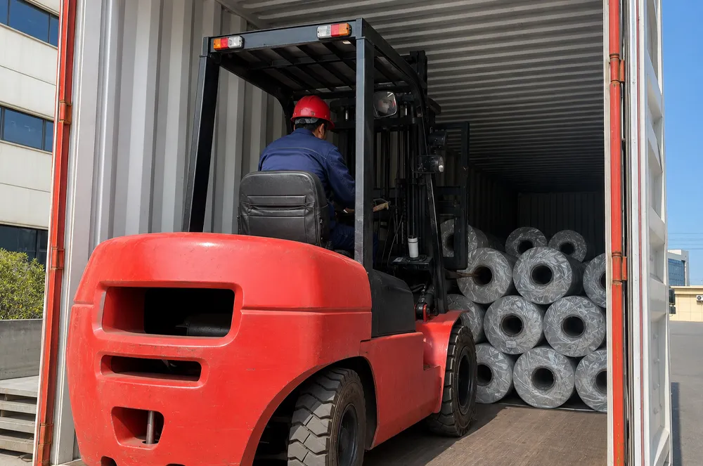 V. Confirm Tarp Shipping Packaging, Container Loading, and Arrival Checks