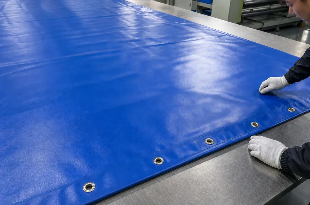 IV. Check Edges, Grommets, Seams, And Water Runoff
