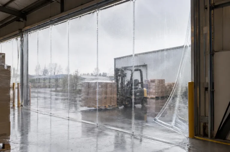 Custom Clear Tarps for Industrial Enclosures